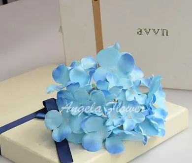 25pcs Hydrangea Silk Flower