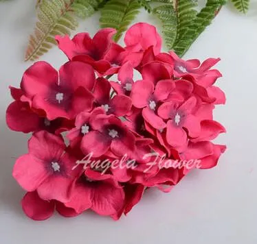 25pcs Hydrangea Silk Flower