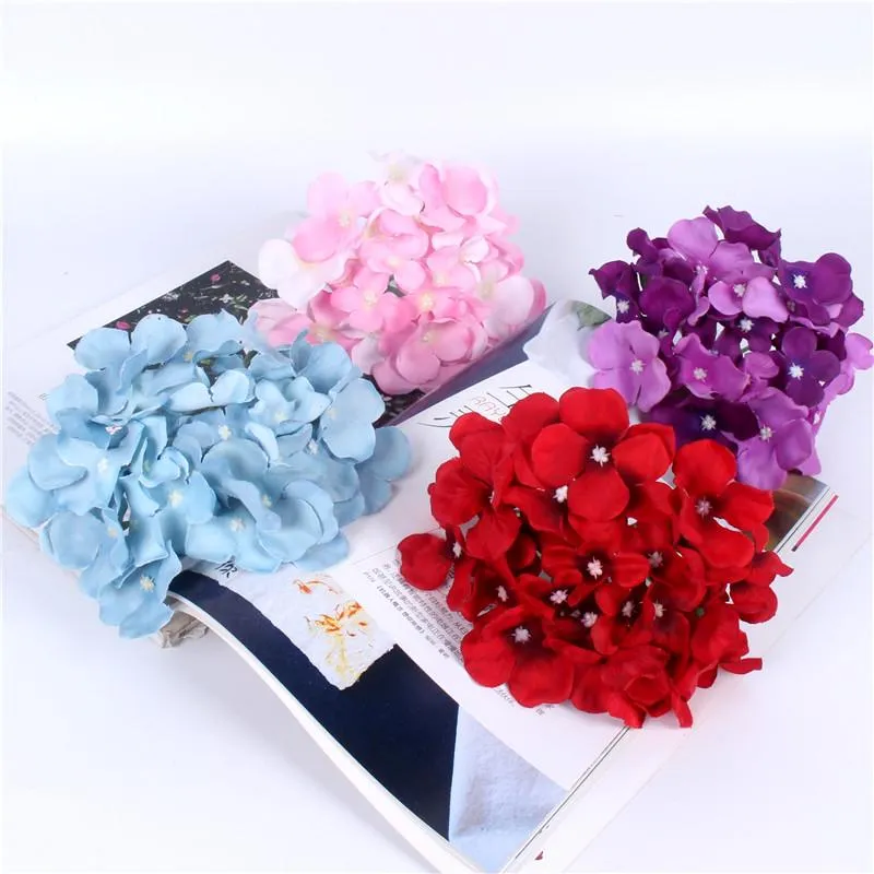 25pcs Hydrangea Silk Flower