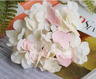 25pcs Hydrangea Silk Flower