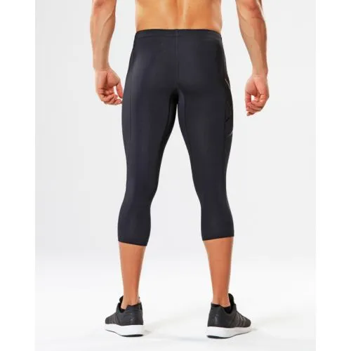 2XU Men's 3/4 Compression Tight MA3850B (BLK/NRO)