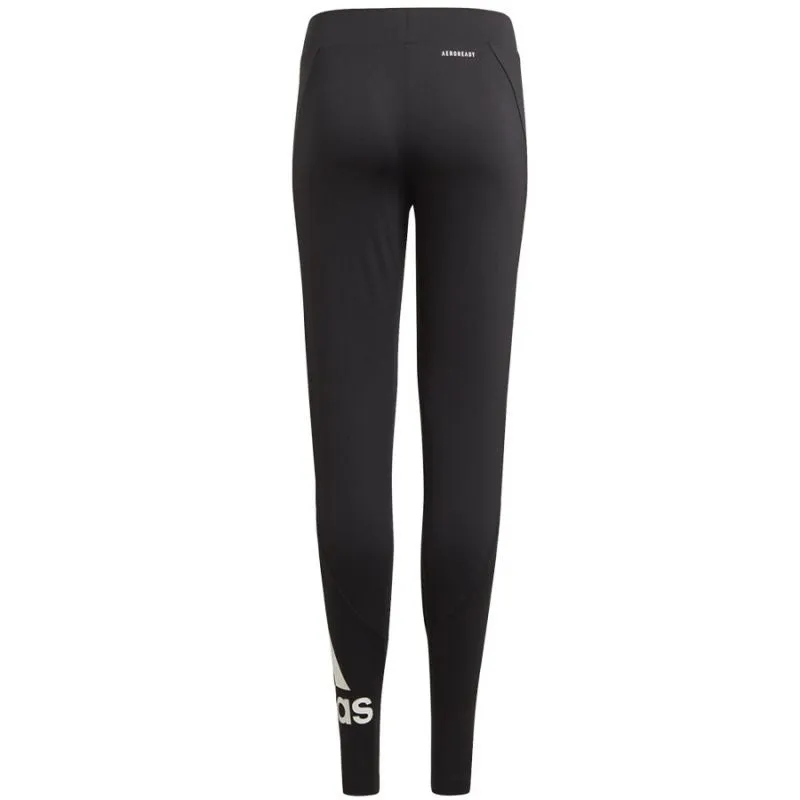 Adidas Junior Girls D2M Tight Leggings - Black