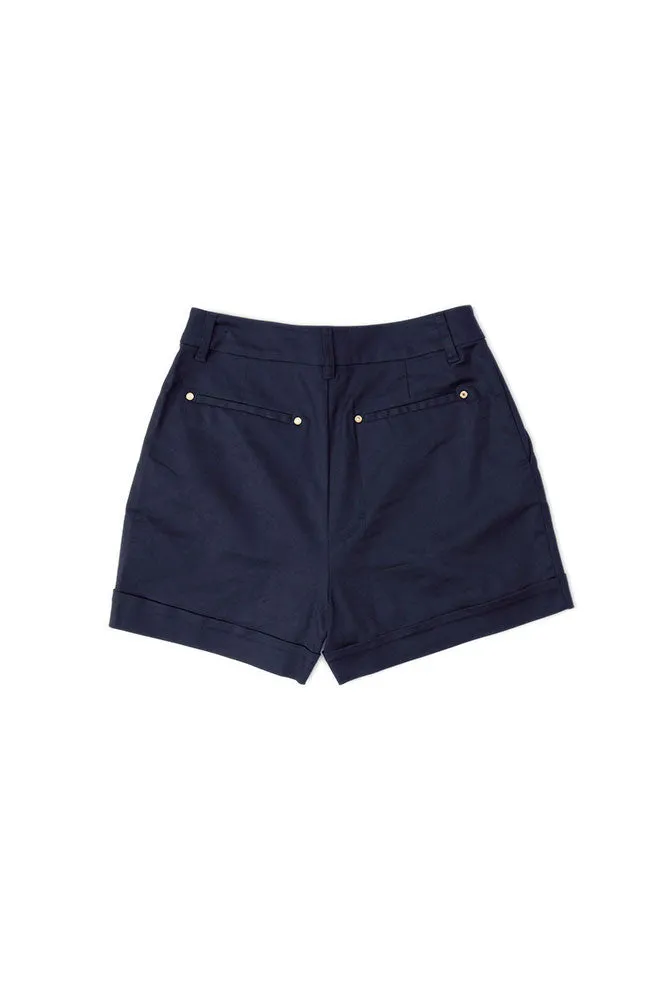 Amoria Tailored Short - Ink Navy