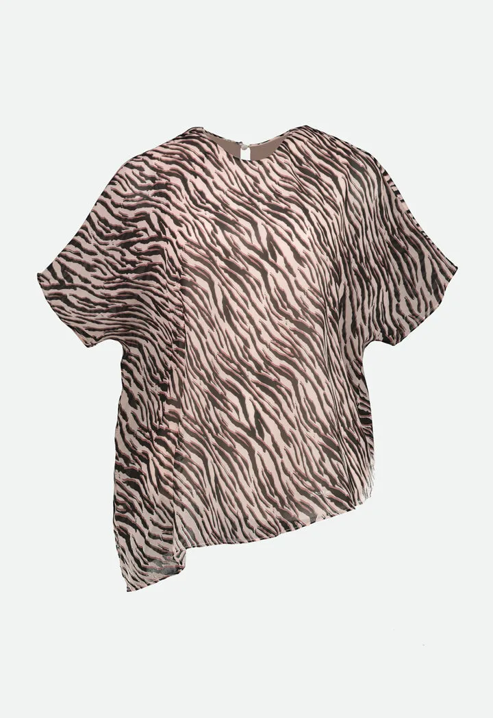 Animal Print Blouse