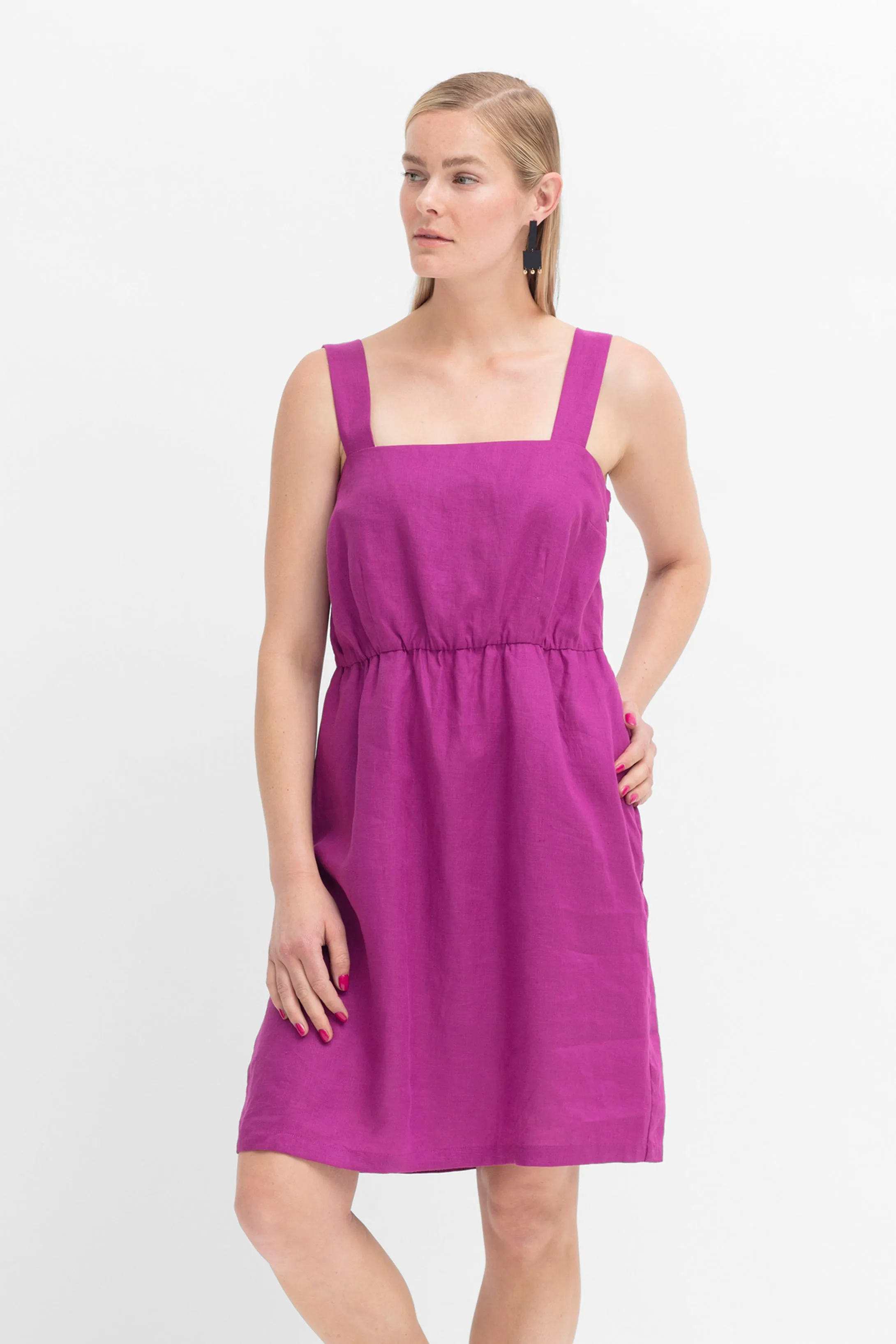 Anneli Linen Tank Dress