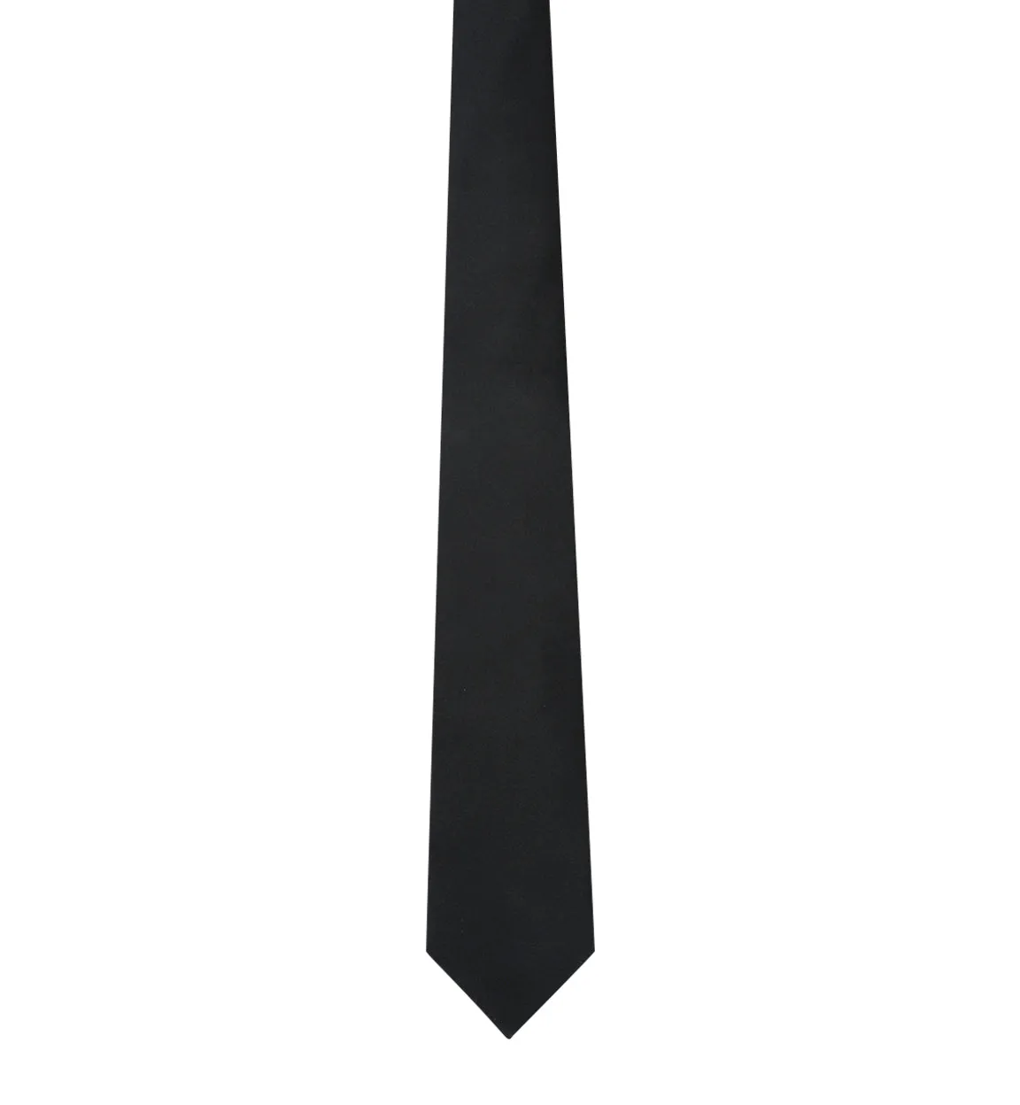 Black Silk Tie