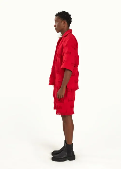 Boyedoe Busumuru II Men's Red Shorts and shirt Set