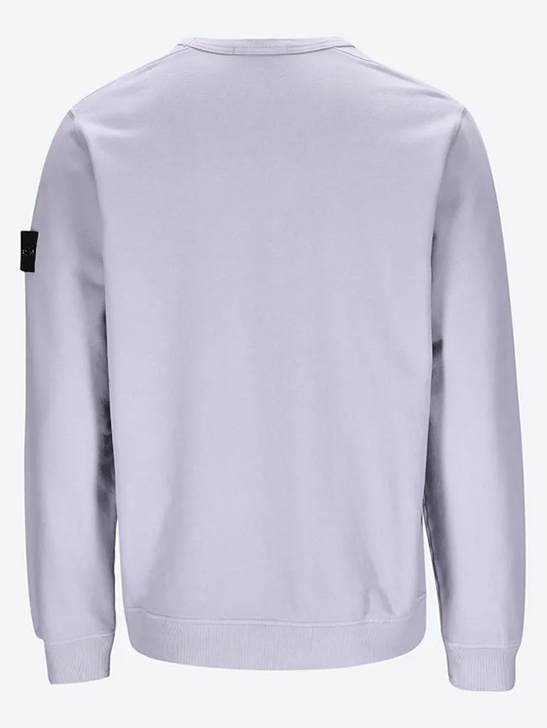 Brushed organic cotton sweatshirt