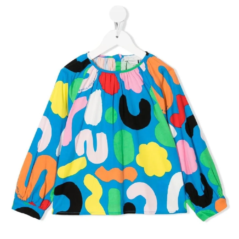 Colorful Logo Blouse