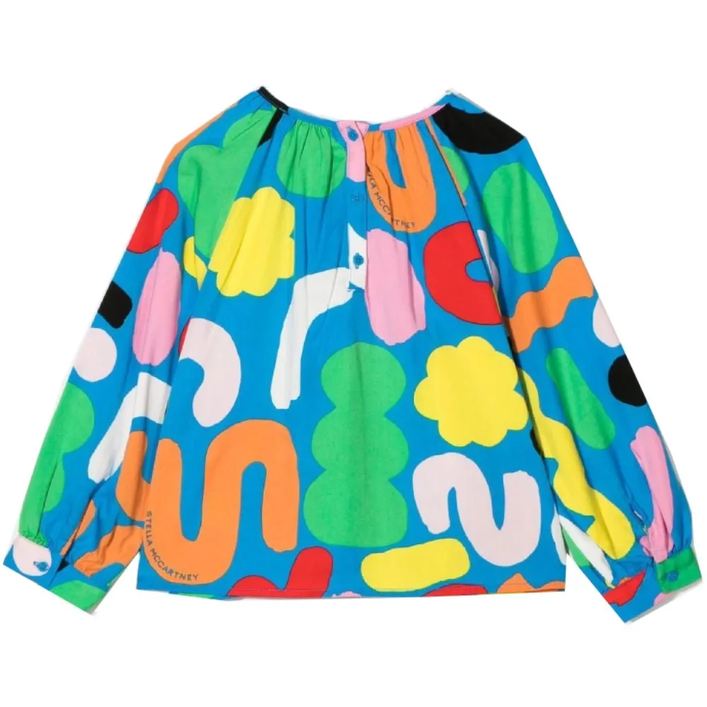 Colorful Logo Blouse