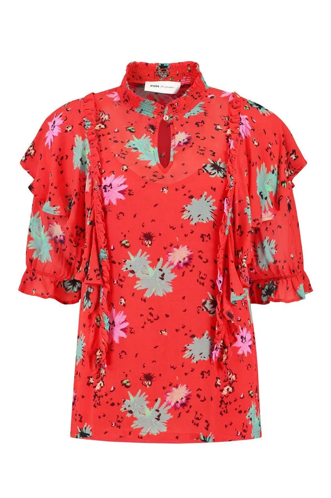 Confetti Poppy Blouse