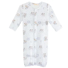 Converter Gown - Sleep Tight Bear - Blue