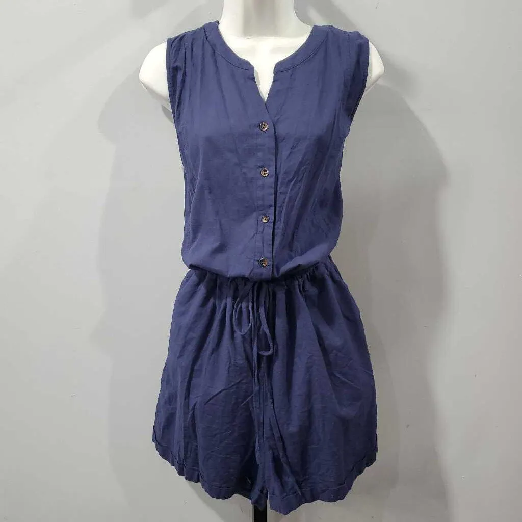 Cotton Bleu Romper XL