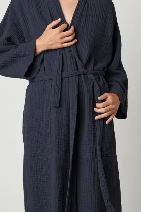 COTTON GAUZE ROBE