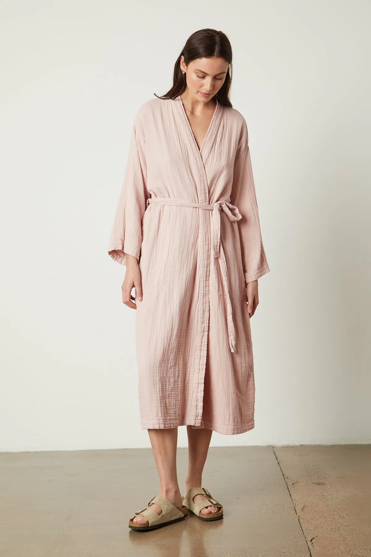 COTTON GAUZE ROBE