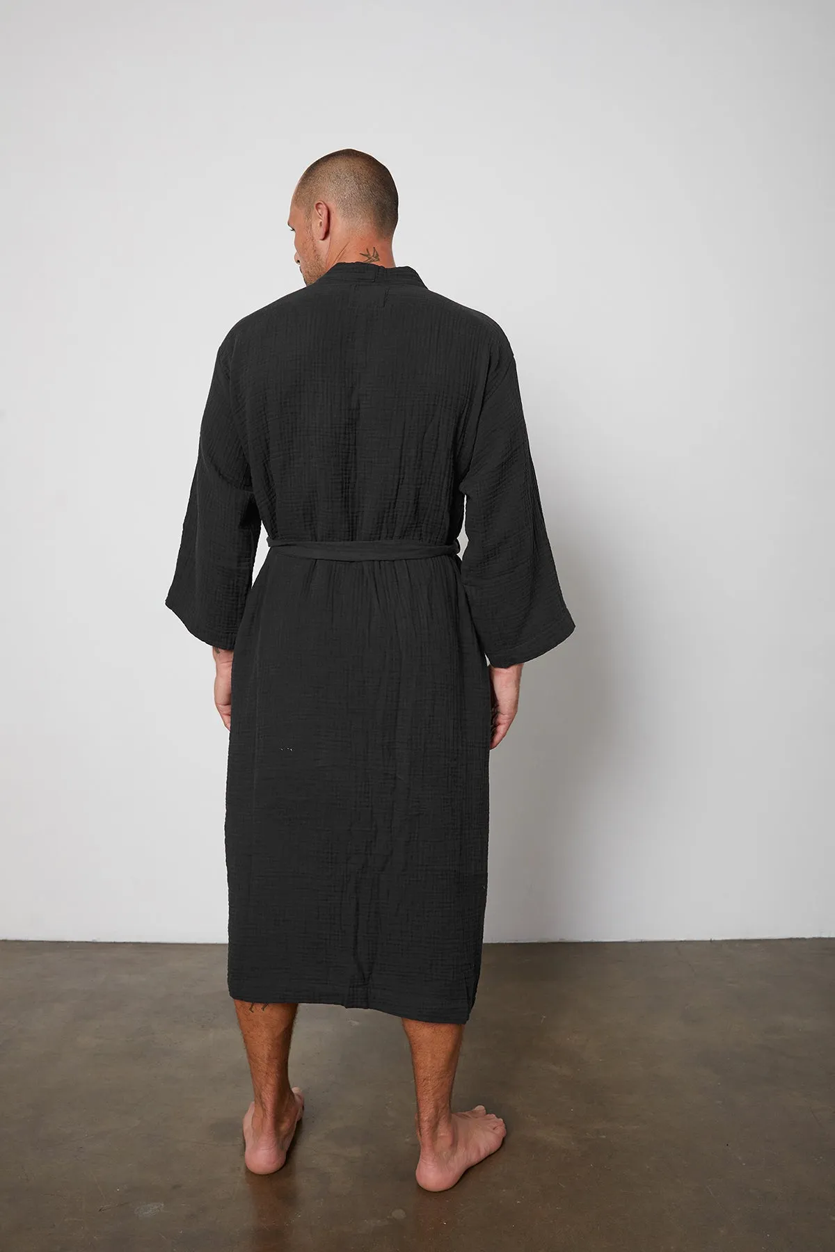 COTTON GAUZE ROBE