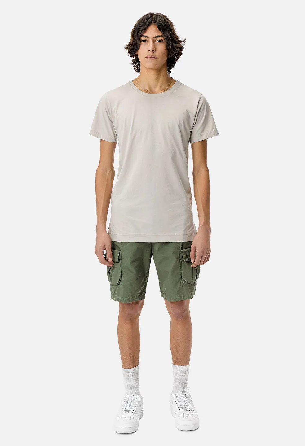 Cotton Mercer Tee / Cement