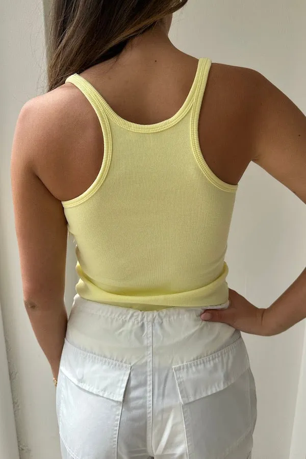 Cotton Tank Lemon