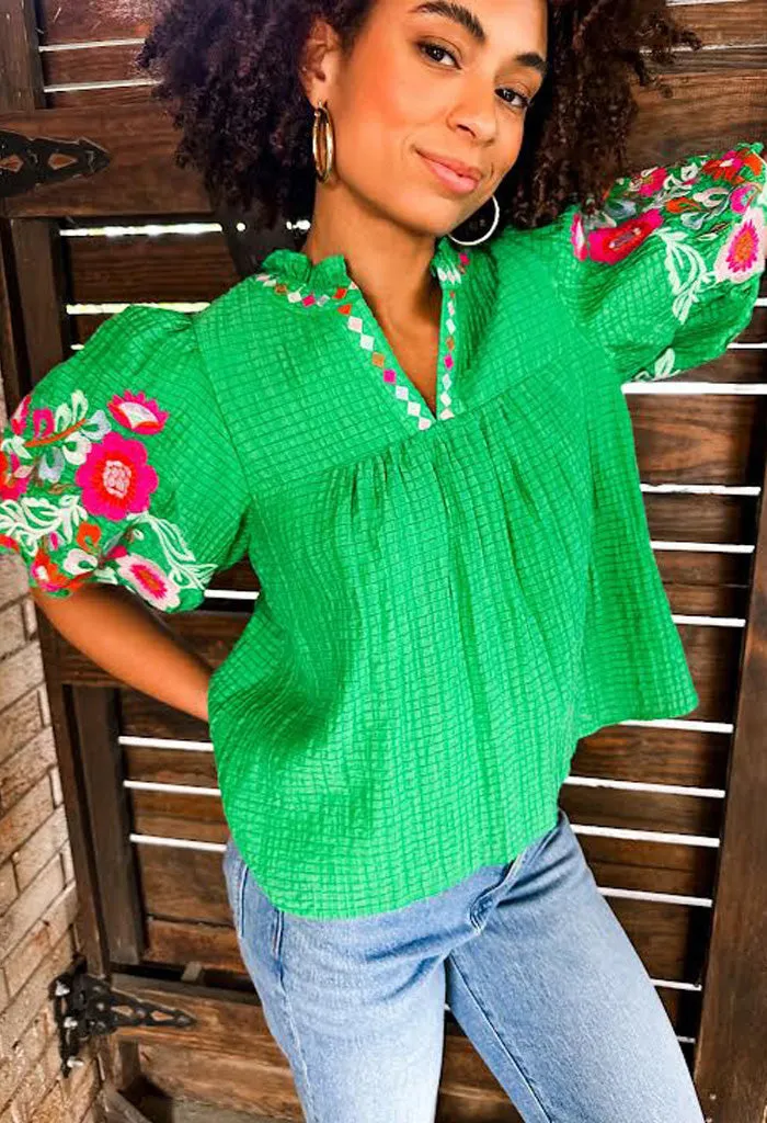 Evergreen Blouse