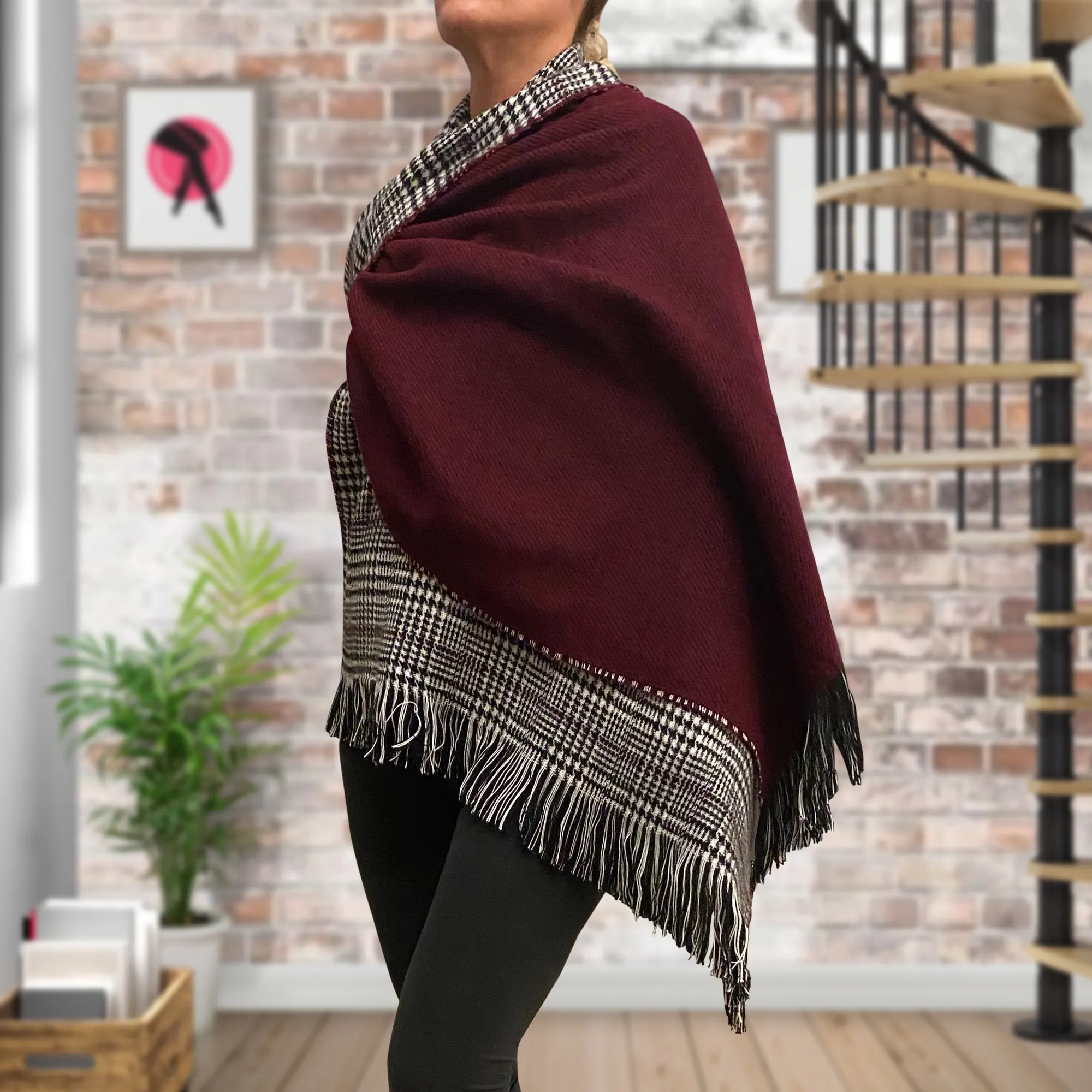 Fashion Tight Reversible Shawls