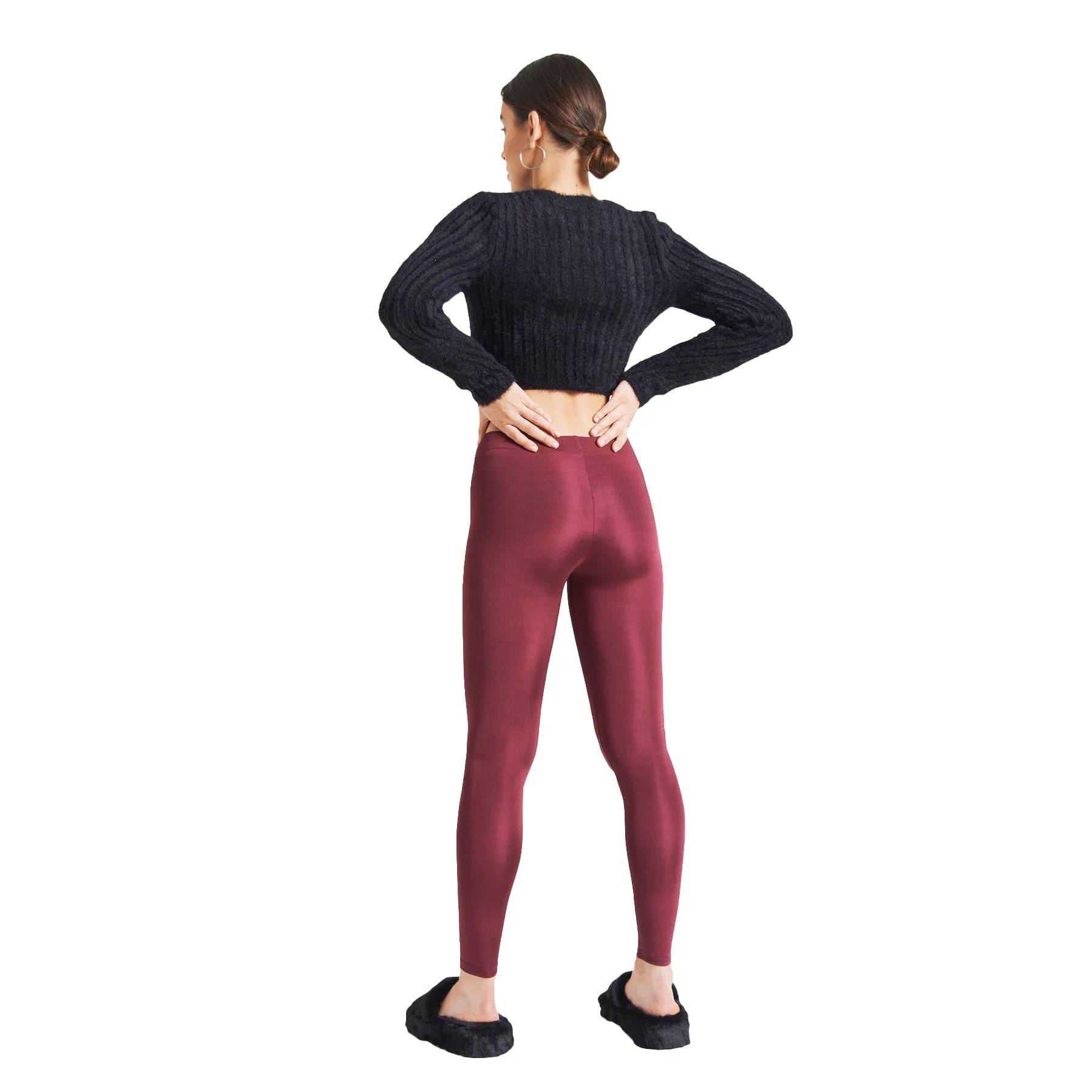 Fashion Tight Shiny High Waisted Leggings