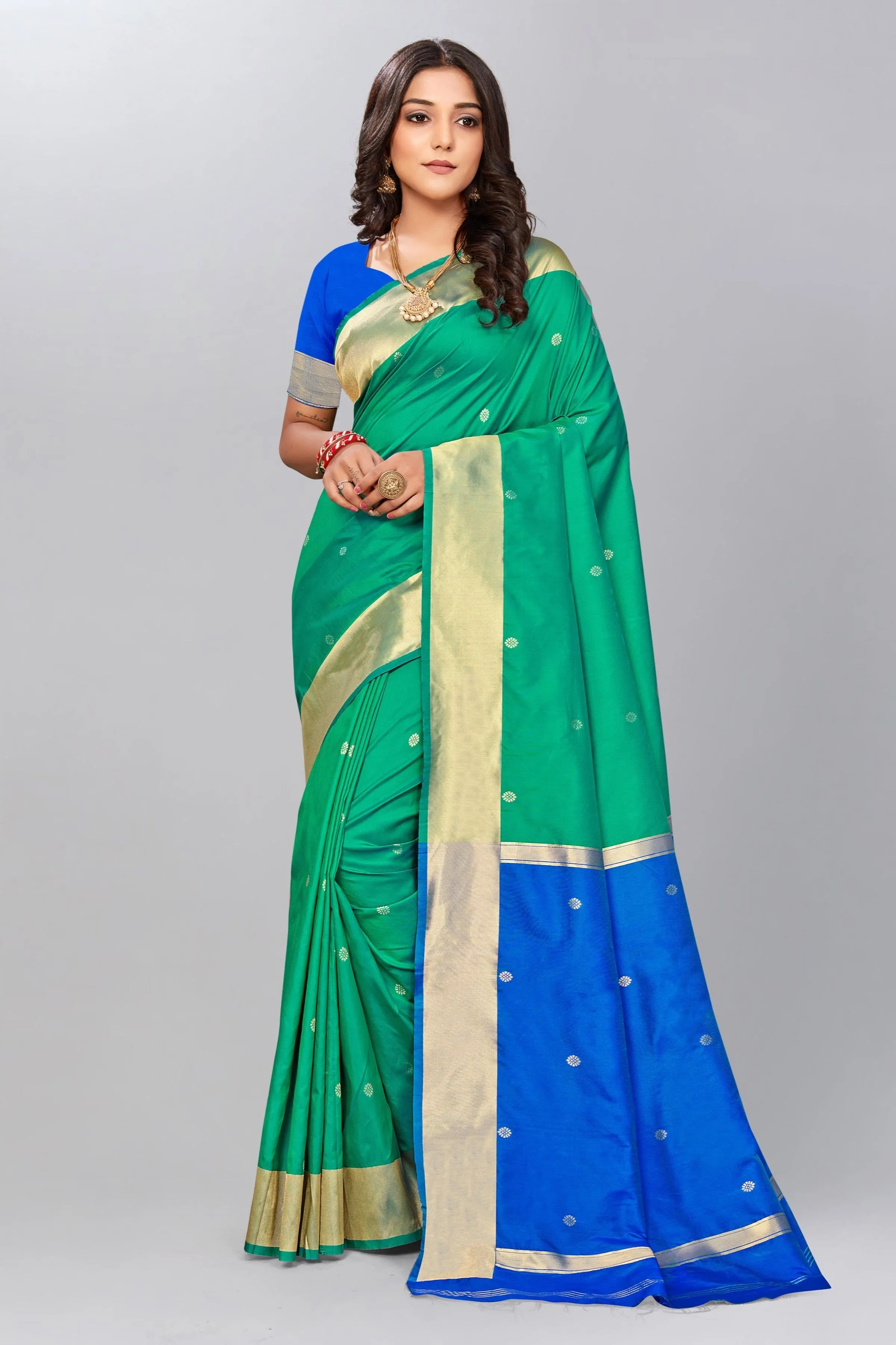 Faux Silk Handloom Saree