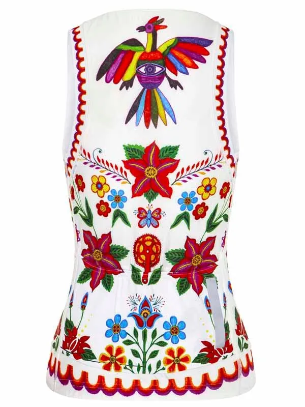 Frida Women's Sleeveless Jersey White