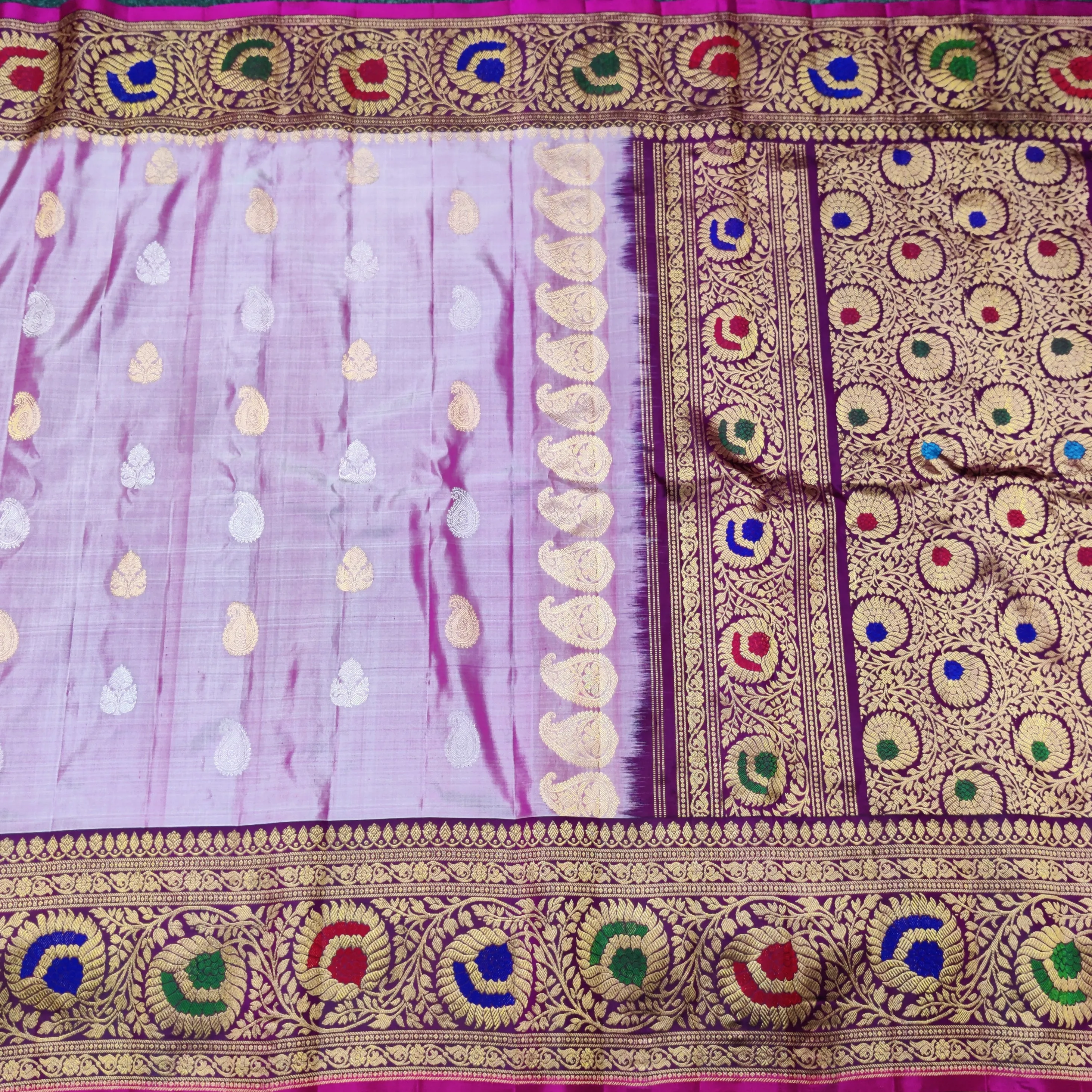 Gadwal Pure Paithani Saree - GPS61