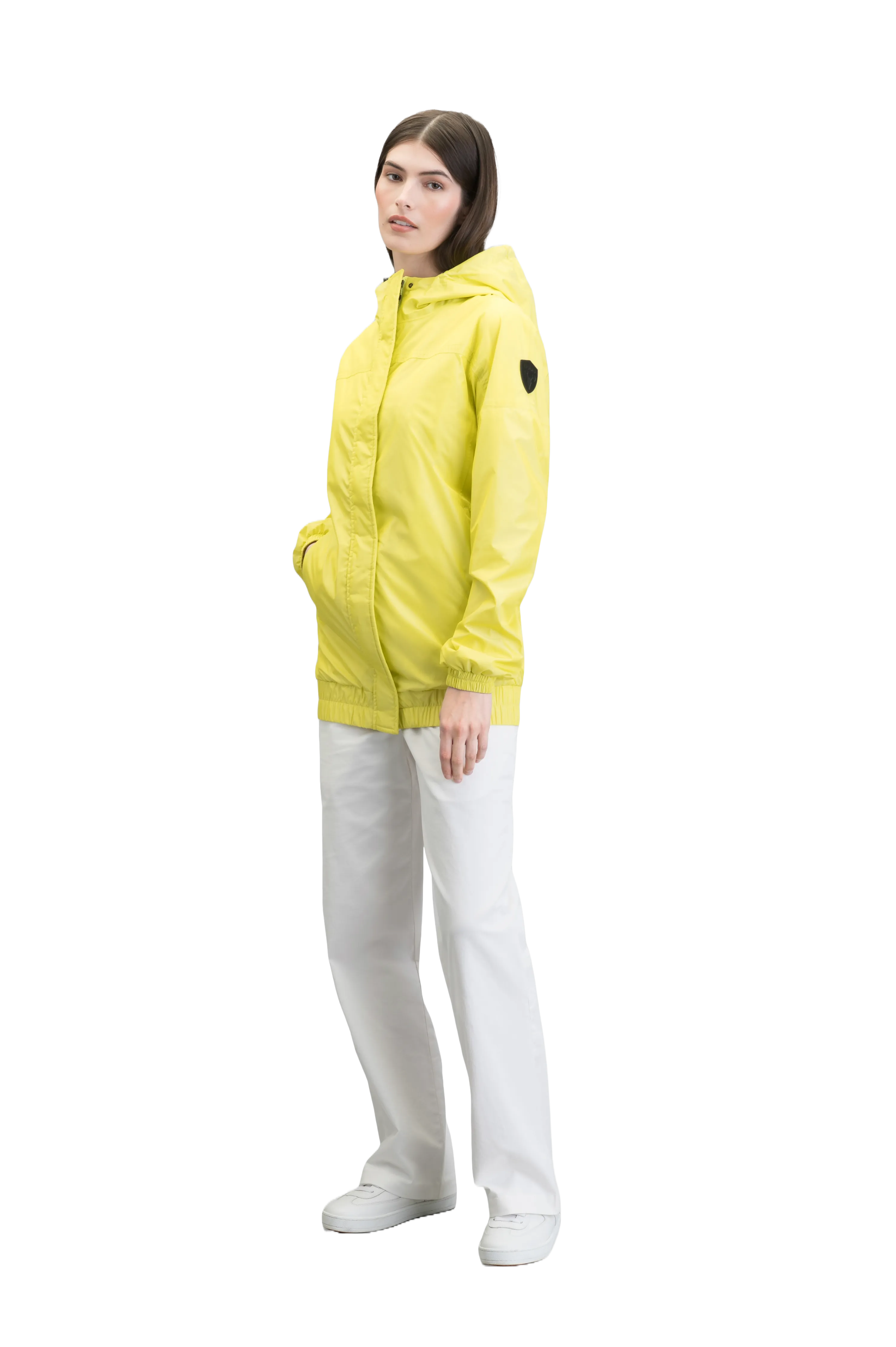 Hartley Womens Custom-Fit Waterproof Rain Jacket