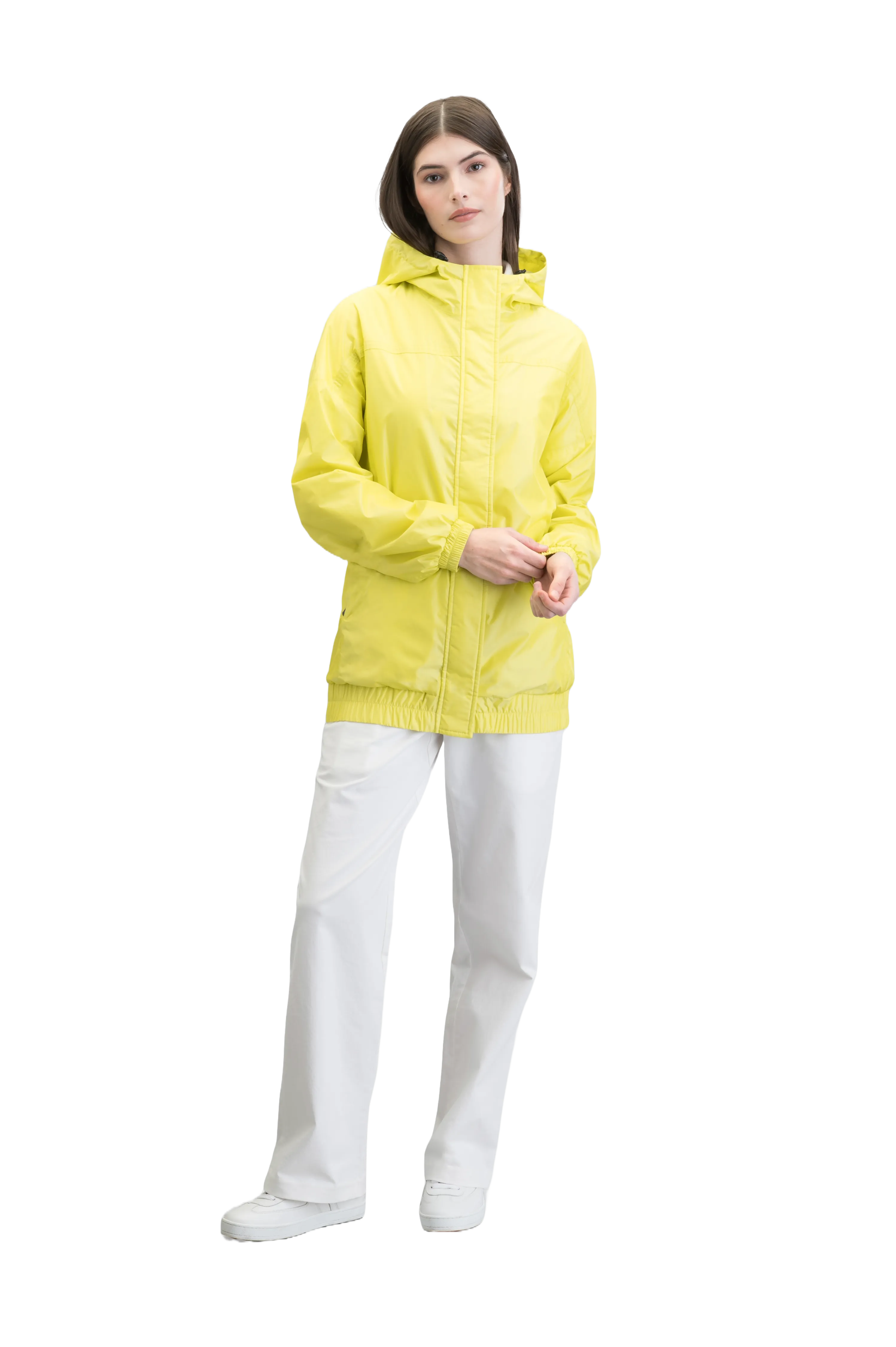 Hartley Womens Custom-Fit Waterproof Rain Jacket