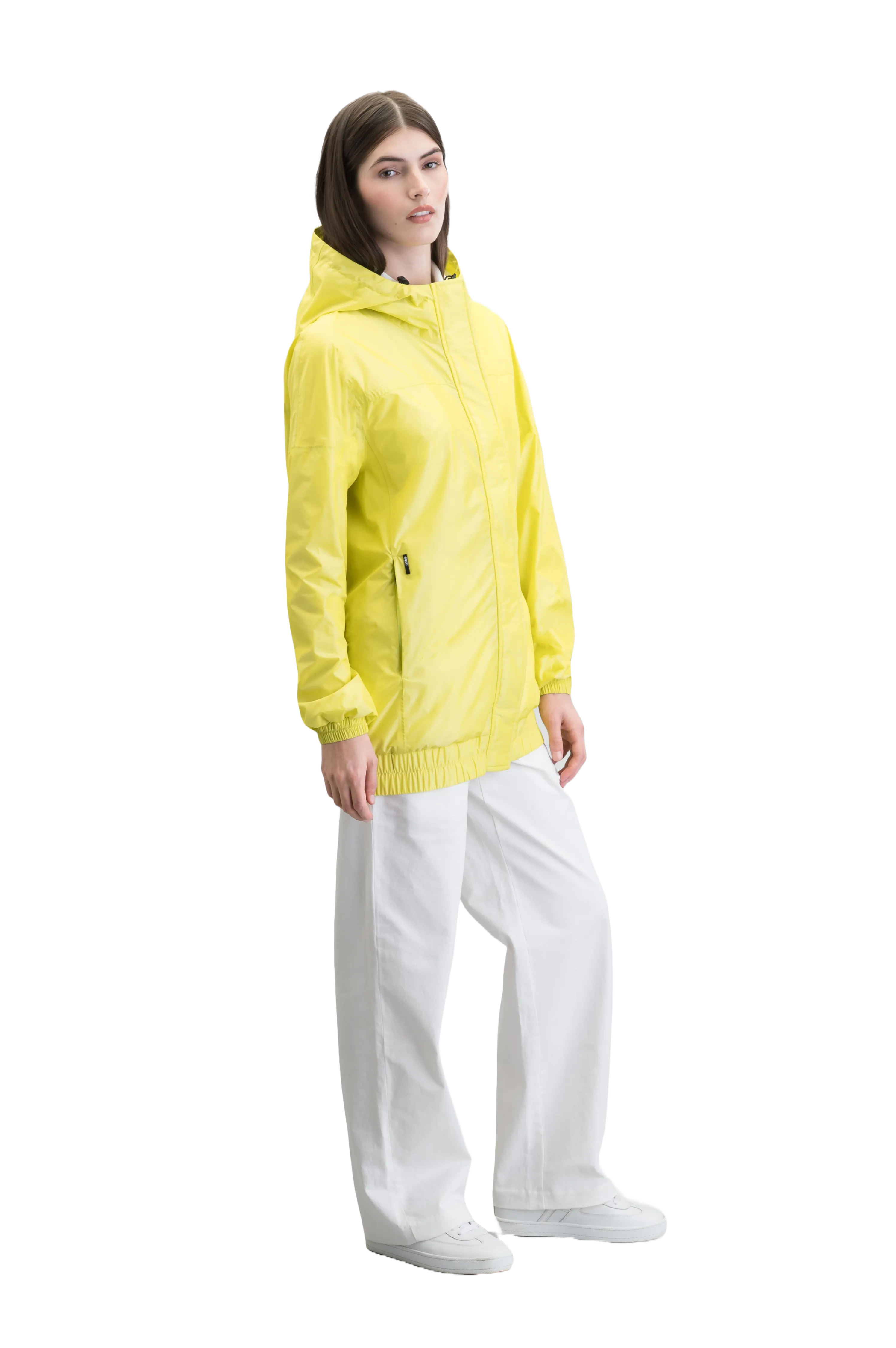 Hartley Womens Custom-Fit Waterproof Rain Jacket