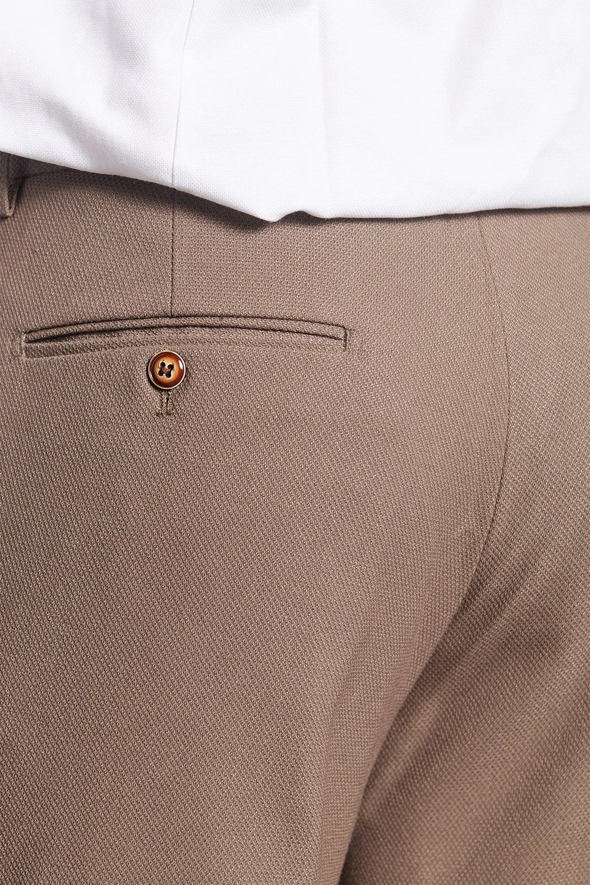 HM5 - Tan Tailored Trousers