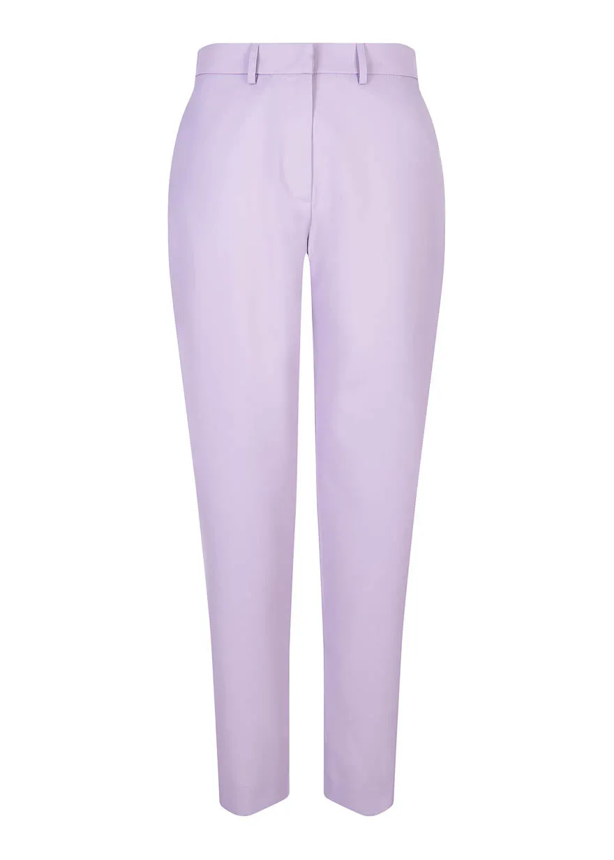 House Of Holland Lilac Tailored Trouser