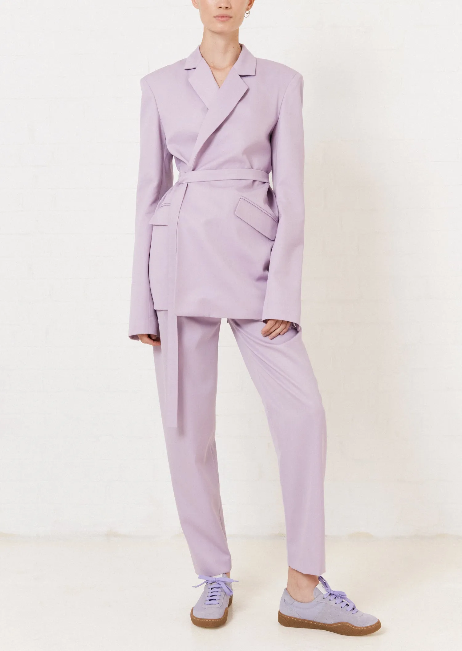 House Of Holland Lilac Tailored Trouser