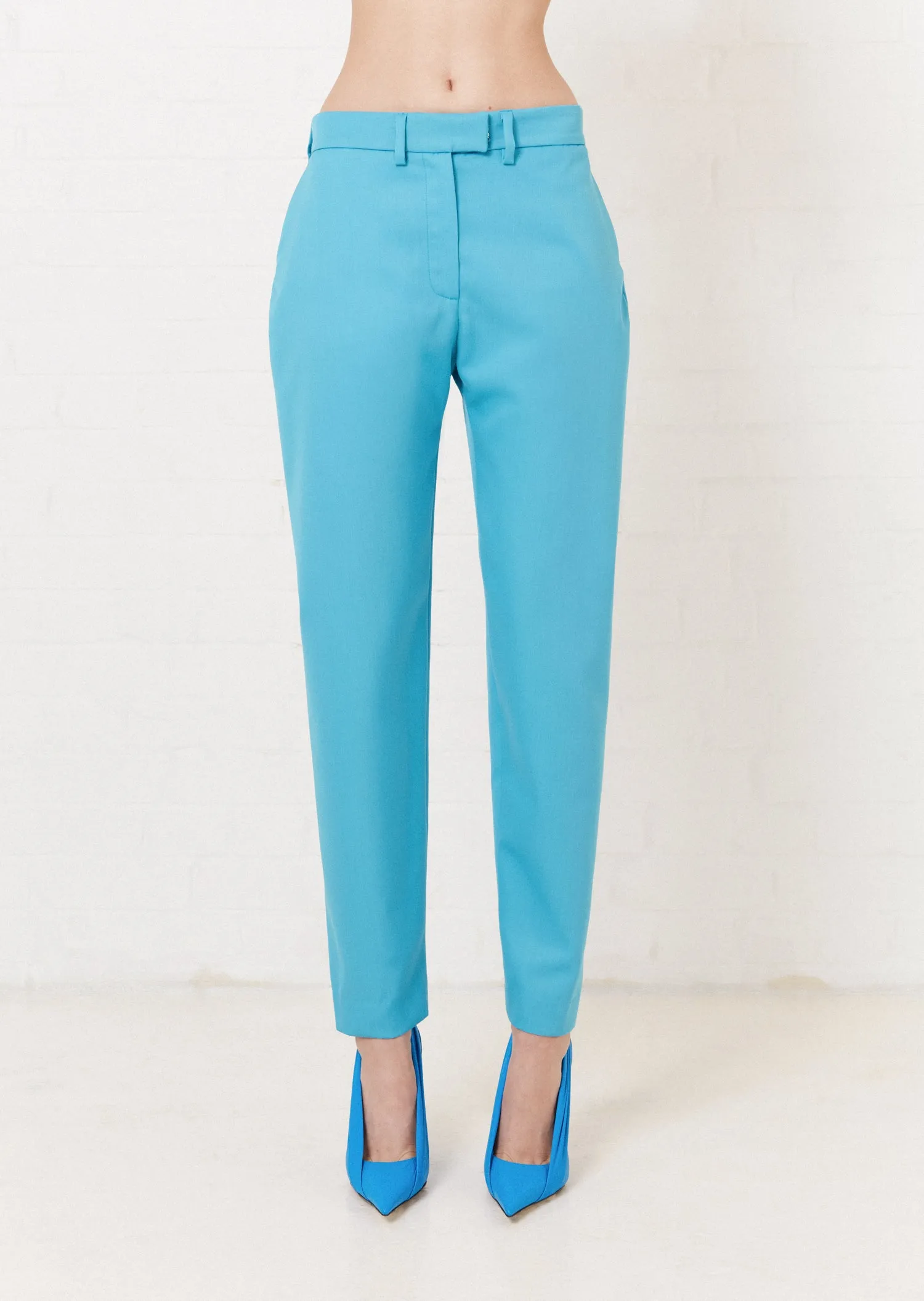 House of Holland Turquoise Tailored Trouser