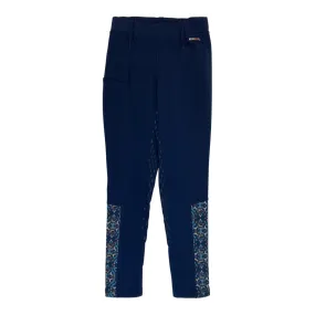 Kerrits 'Thermo Tech' Winter Tight in Navy - Children's Large