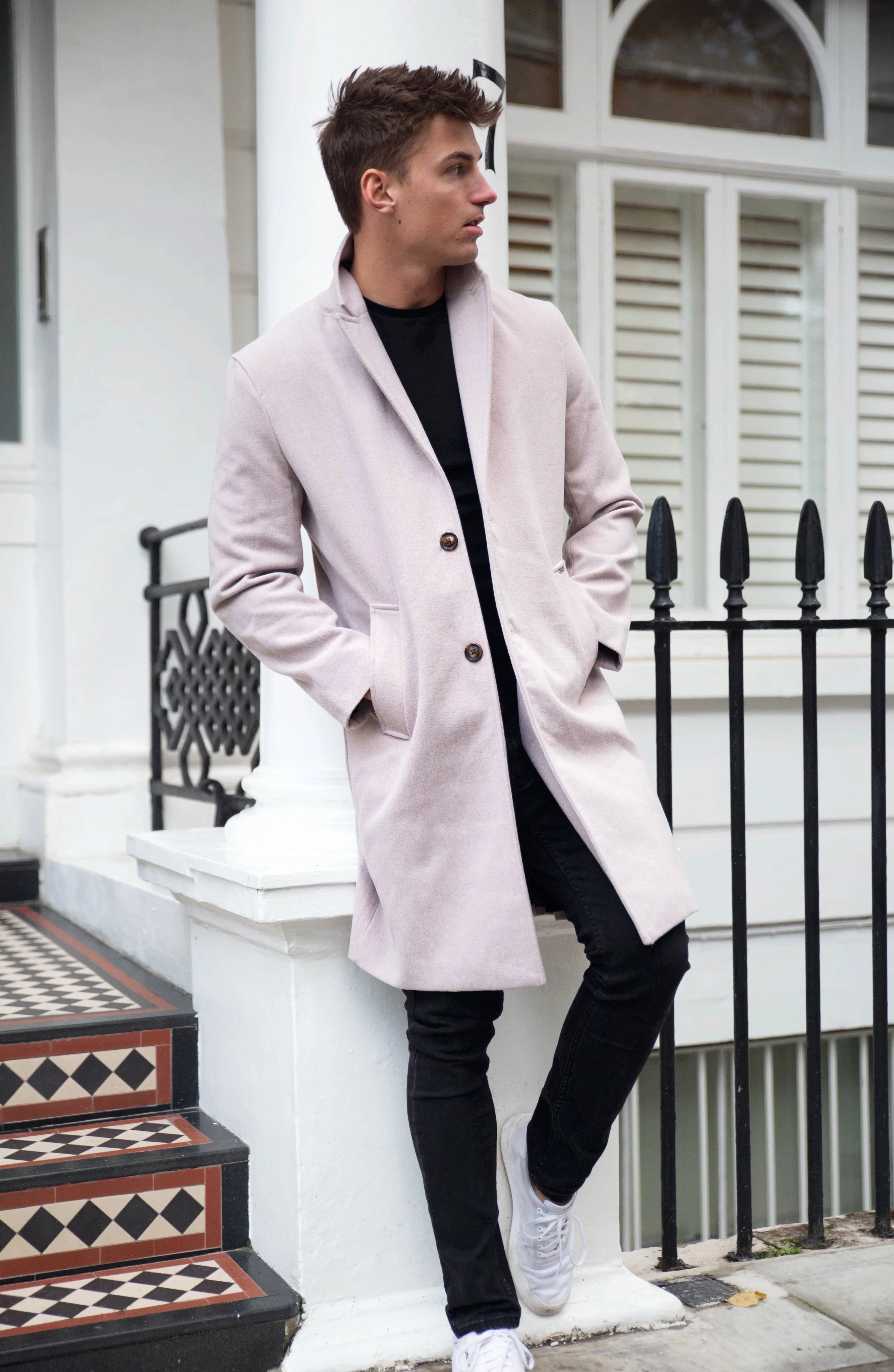 Knightsbridge Tailored Coat - Grey