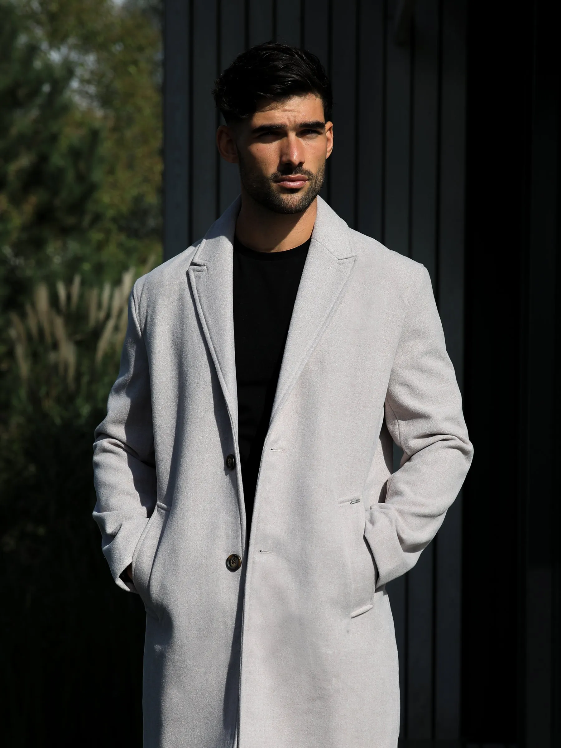 Knightsbridge Tailored Coat - Grey