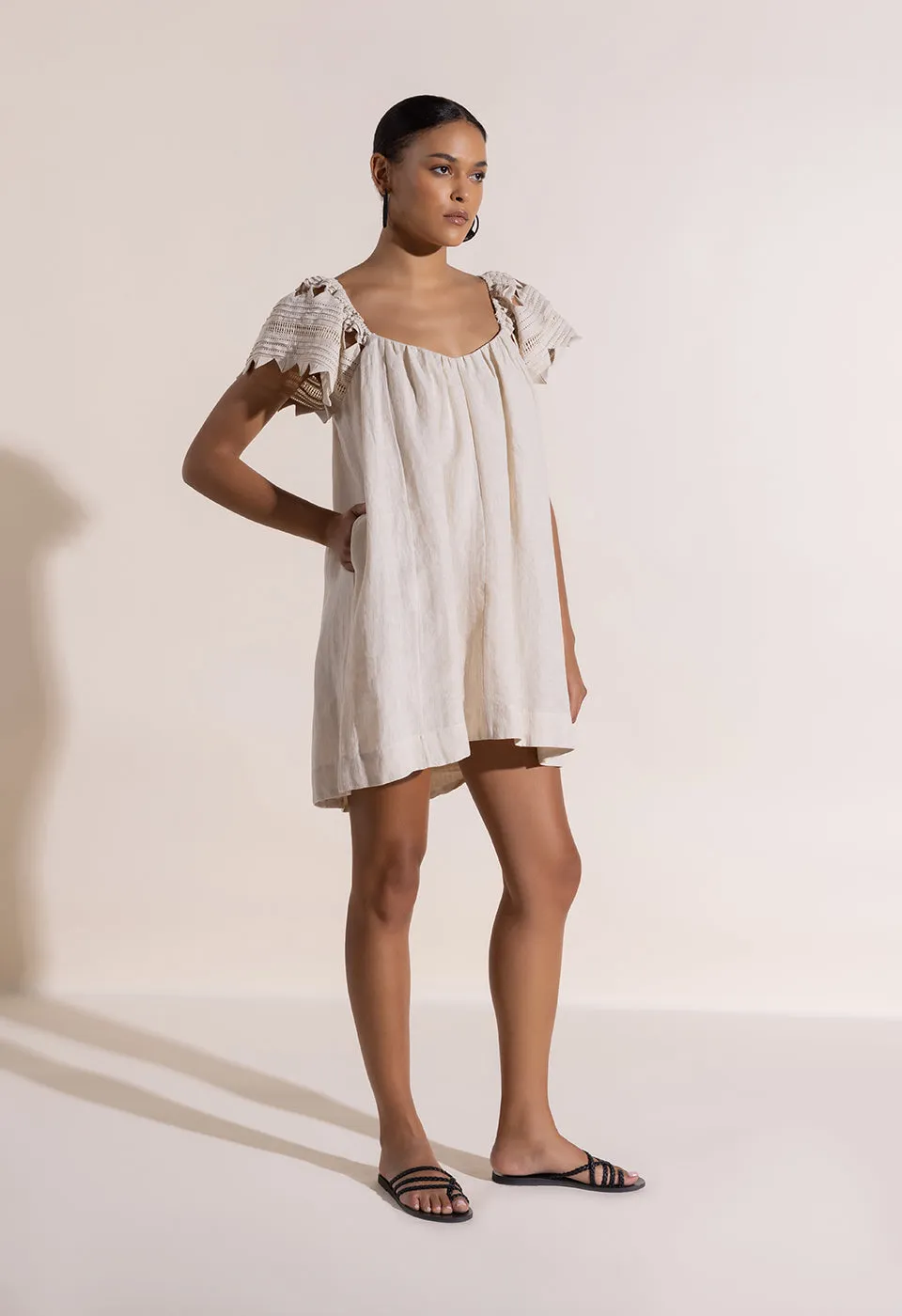 LAYONA LINEN DRESS