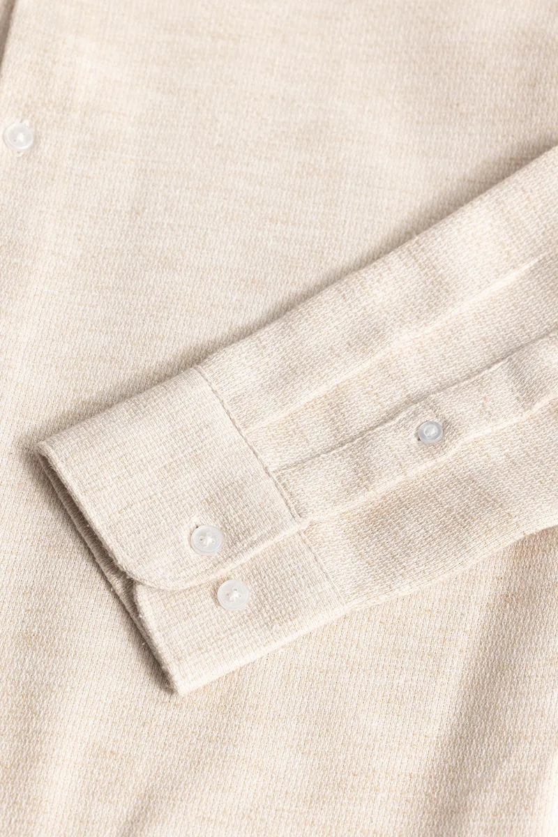 Linen Breeze Cream Shirt