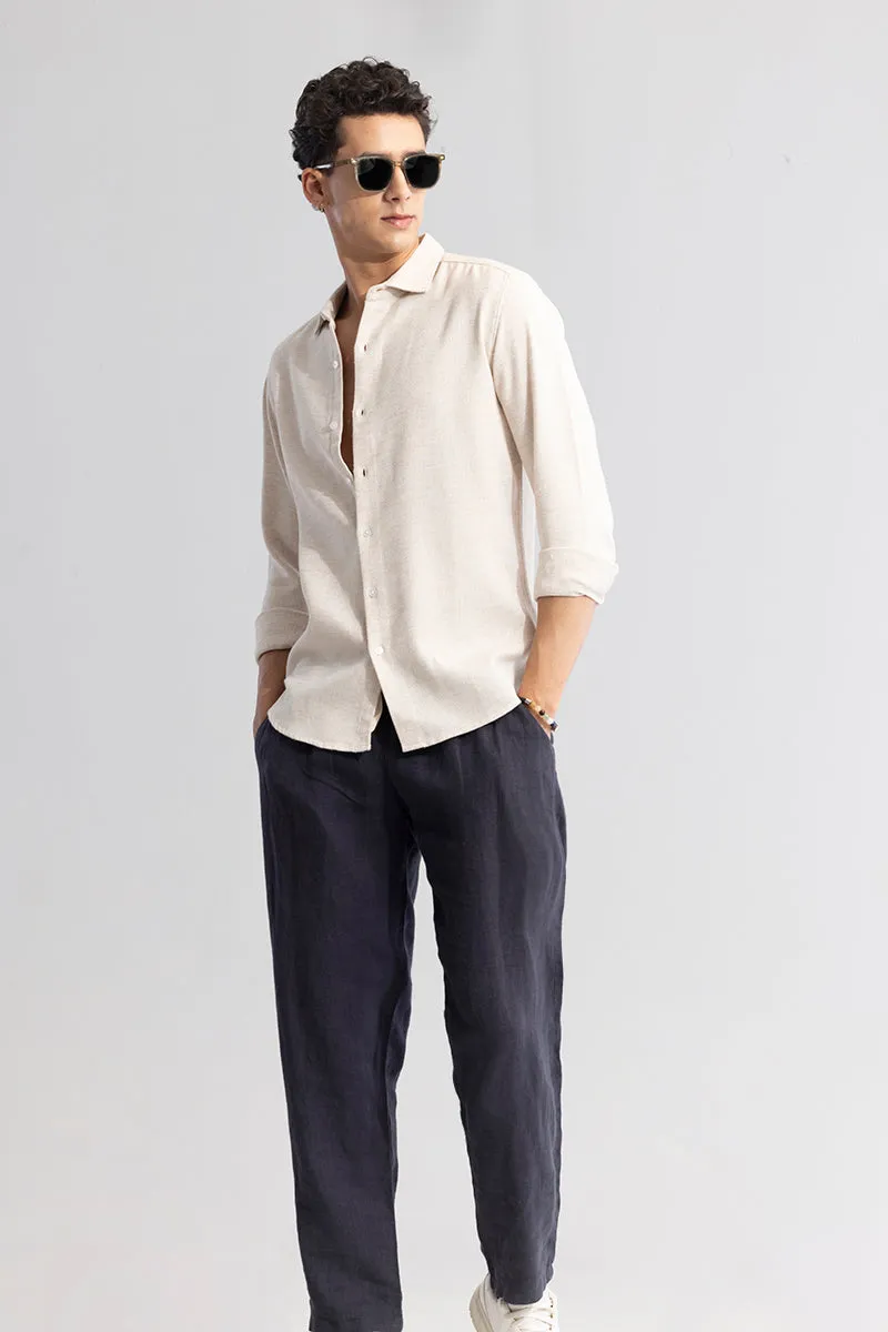 Linen Breeze Cream Shirt