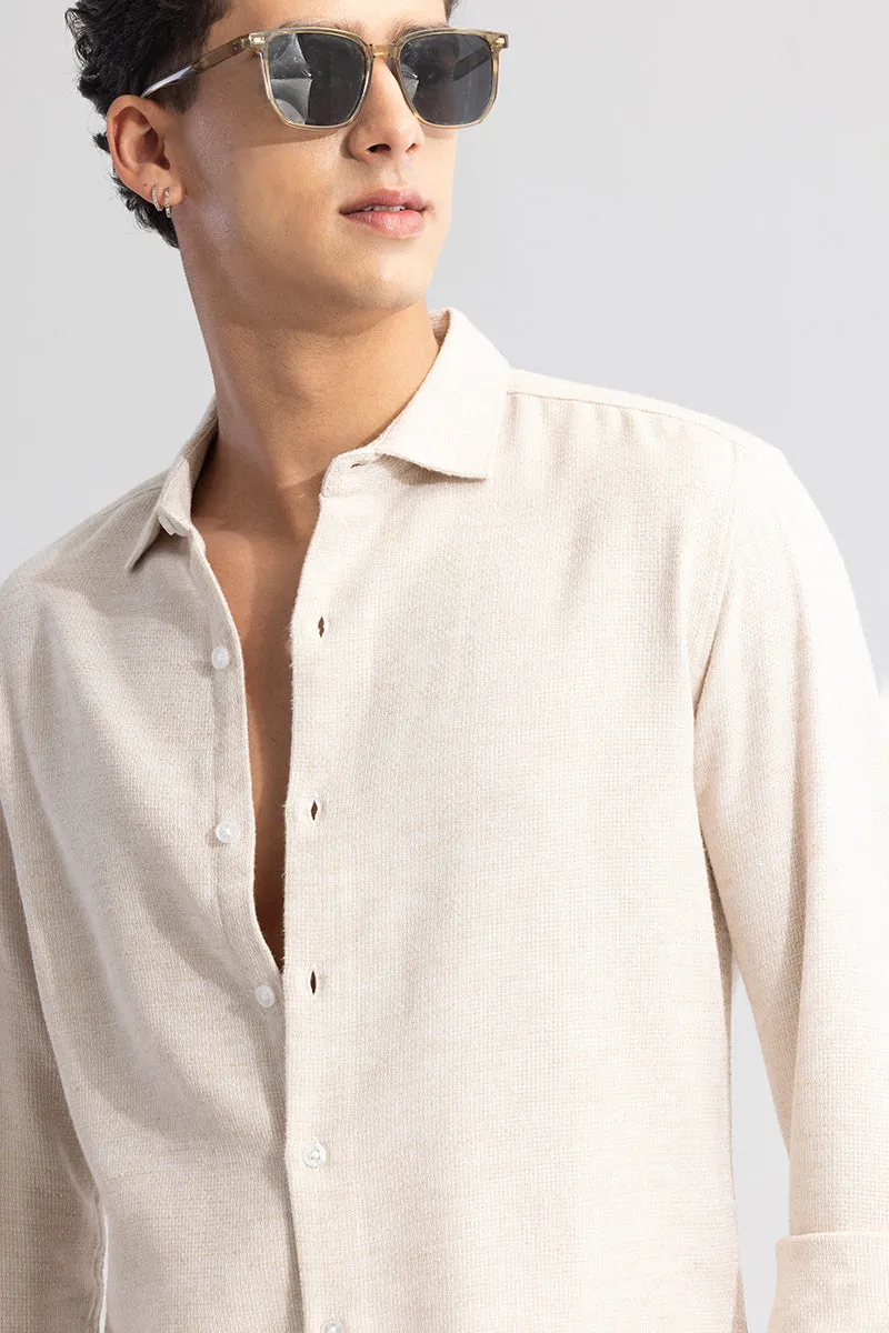 Linen Breeze Cream Shirt