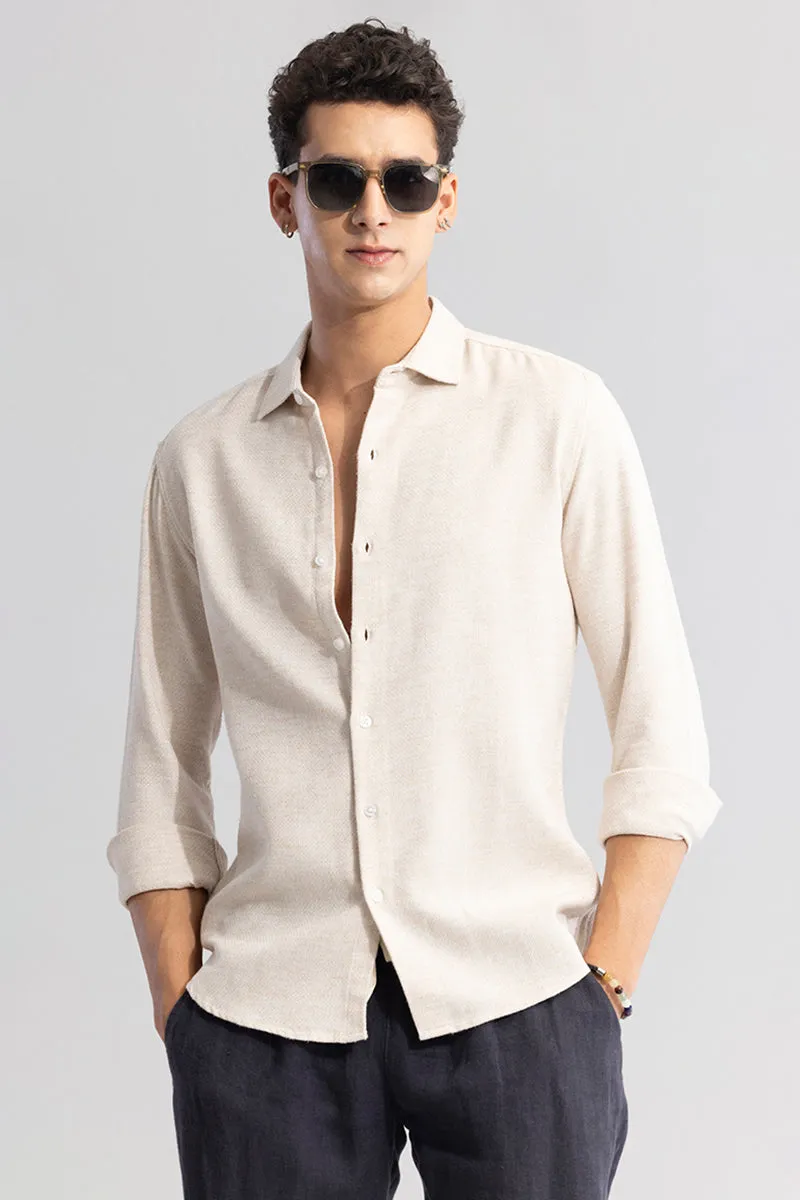 Linen Breeze Cream Shirt