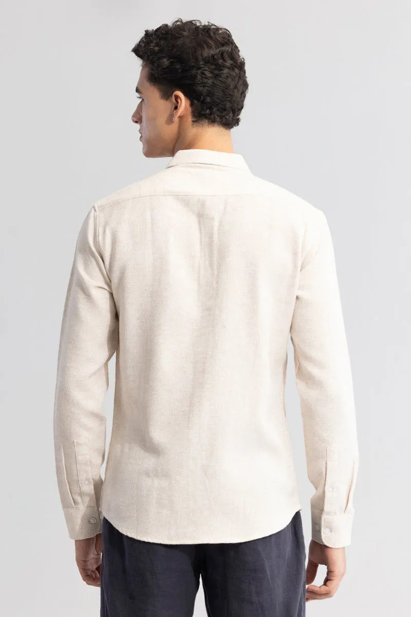 Linen Breeze Cream Shirt