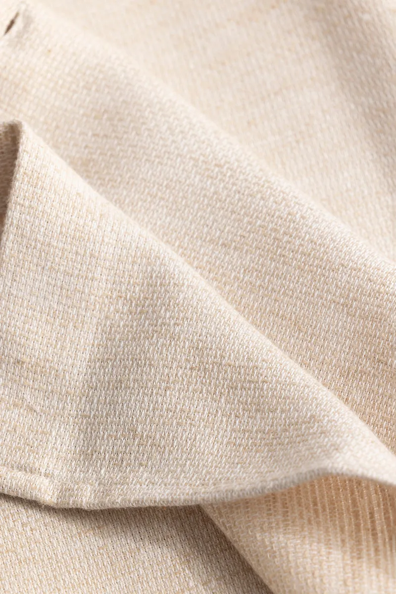 Linen Breeze Cream Shirt