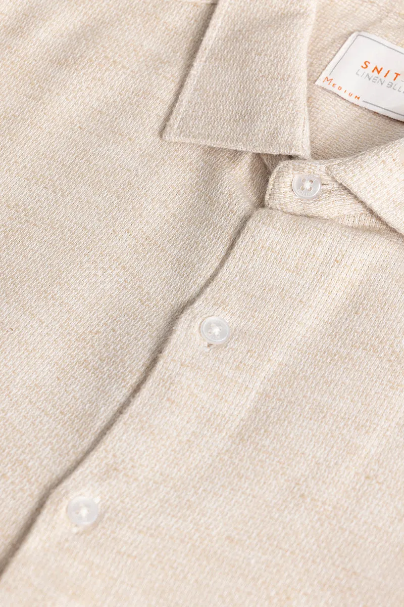 Linen Breeze Cream Shirt