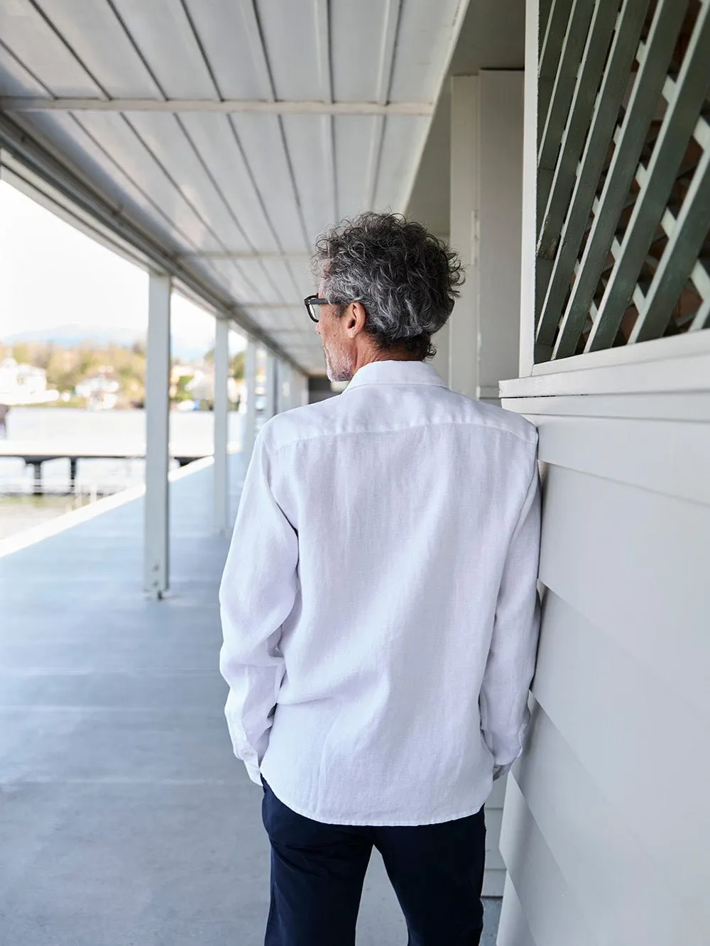 Linen Shirt Iseo White