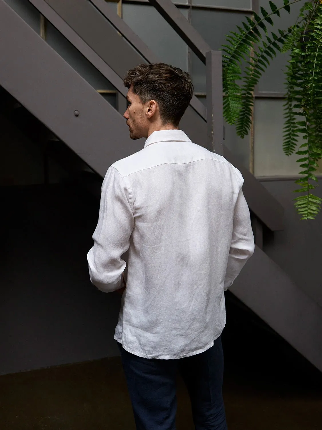 Linen Shirt Iseo White