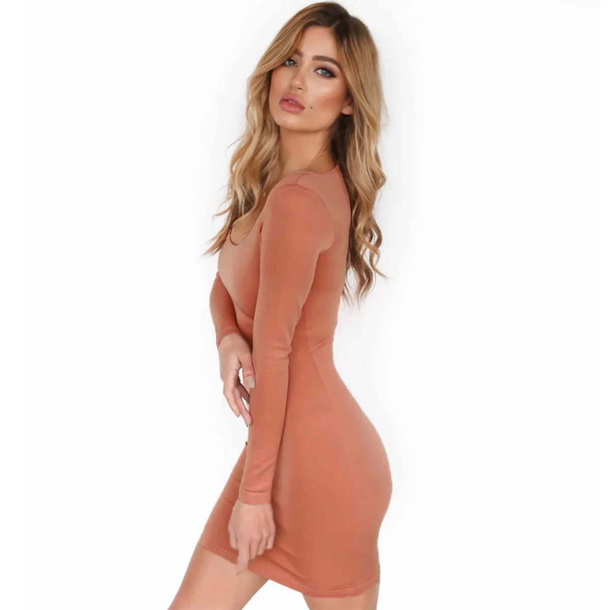 Long Sleeve Bodycon Dress