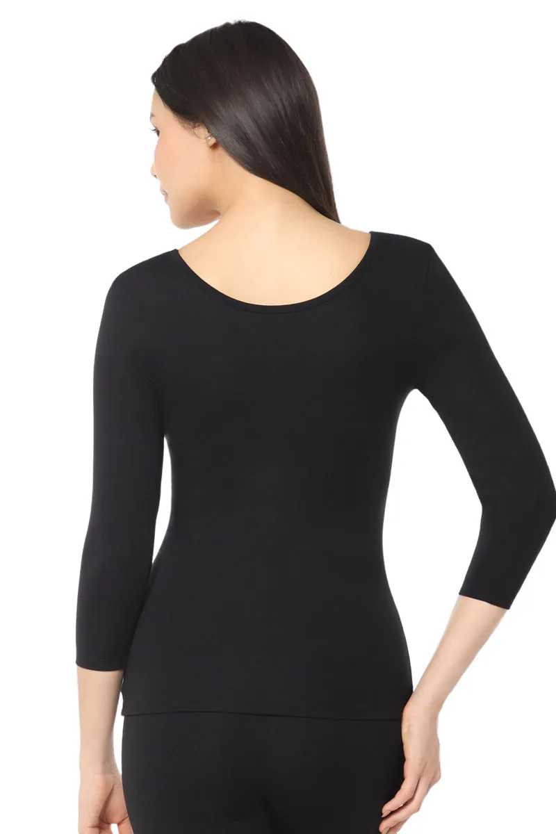 LuxeHeat Thermal Top - Black